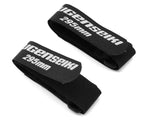 Mugen Seiki MBX Hook & Loop Battery Straps (2) 295mm E0837a