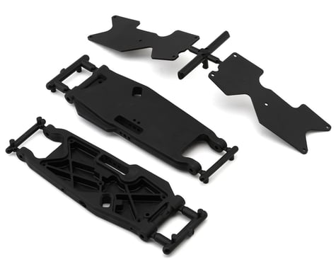 Mugen Seiki E2162b MBX8T Rear Lower Suspension Arms (2)