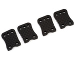 Mugen Seiki E2177a MBX8R Graphite Rear Camber Link Plates (4) (3°)
