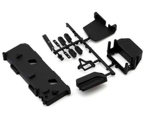 Mugen Seiki E2323A MBX8 ECO Radio Box & Battery Tray Set