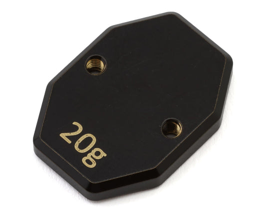 Mugen Seiki E2419b MBX8R Brass Chassis Weight (20g)