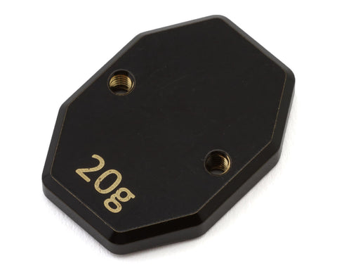 Mugen Seiki E2419b MBX8R Brass Chassis Weight (20g)