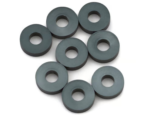 Mugen H0181C-Gb 3x8x2mm Aluminum Roll Center Spacer (Gun Metal) (8)