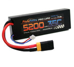 Powerhobby 5200mAh 7.4V 2S 35C LiPo Battery with Hardwired XT60 Connector w/HC Adapter