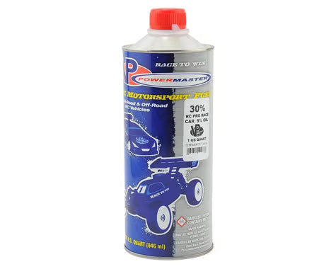 VP PowerMaster 449618701 Pro Race 30% Car Fuel (9% Castor/Synthetic Blend) (One Quart)PowerMaster Pro Race 30% Car Fuel (9% Castor/Synthetic Blend) (One Quart)
