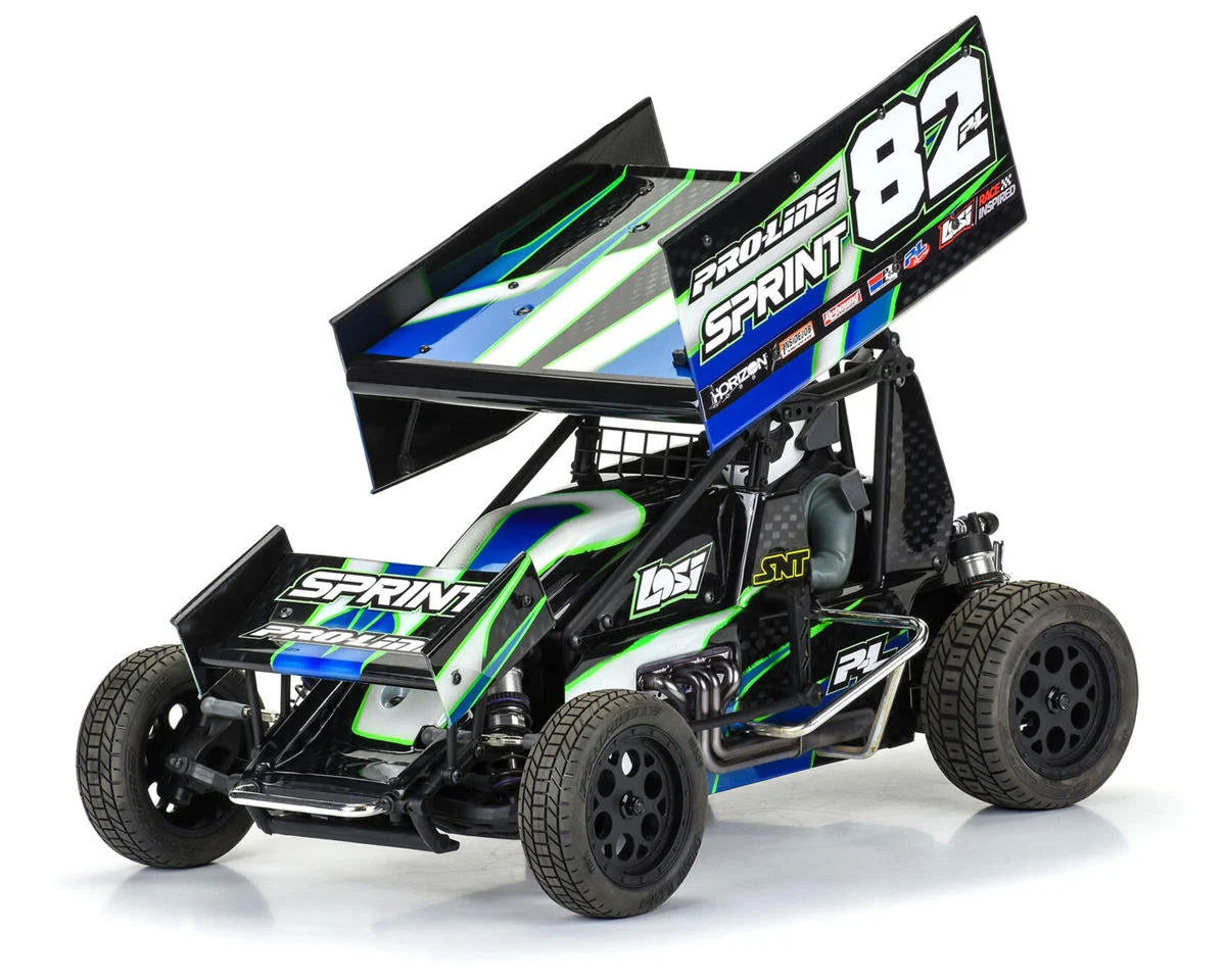 Pro-Line Losi 22S Sprint Car Body w/Wing (Clear) (Lightweight) 3674-00