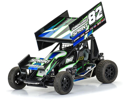 Pro-Line Losi 22S Sprint Car Body w/Wing (Clear) (Lightweight) 3674-00