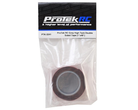 ProTek RC PTK-2241 Grey High Tack Double Sided Tape Roll (1x40")