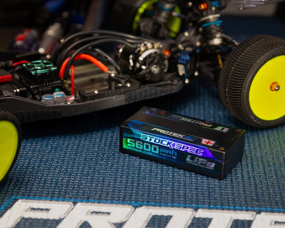 ProTek RC PTK-5126-25 2S 150C Low IR Si-Graphene "Stock Spec" Shorty LiPo Battery (7.4V/5600mAh) (ROAR Approved)