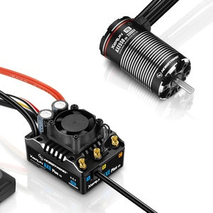 Hobbywing 38020389 Xerun Axe R3 ESC + 3300Kv 2-3S 550L R2 Motor Combo
