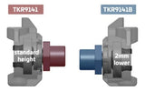Tekno RC TKR9141B NB48/EB48 2.1 Adjustable Ackerman Spindles (2) (-2mm)