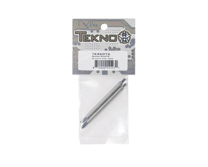 Tekno RC TKR6072 EB48/NB48 2.2 Steel 63mm Shock Shafts (2) (B-Length)