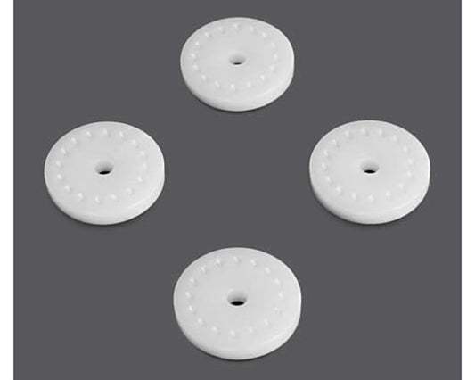 Tekno RC TKR6163 CNC Flat/Flat Shock Pistons (4) (Blank)