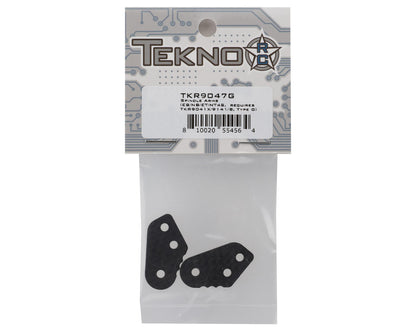 Tekno RC TKR9047G EB/NB/ET/NT48 Carbon Fiber Spindle Arms (Type G) (2) (Requires TKR9041X/TKR9141)
