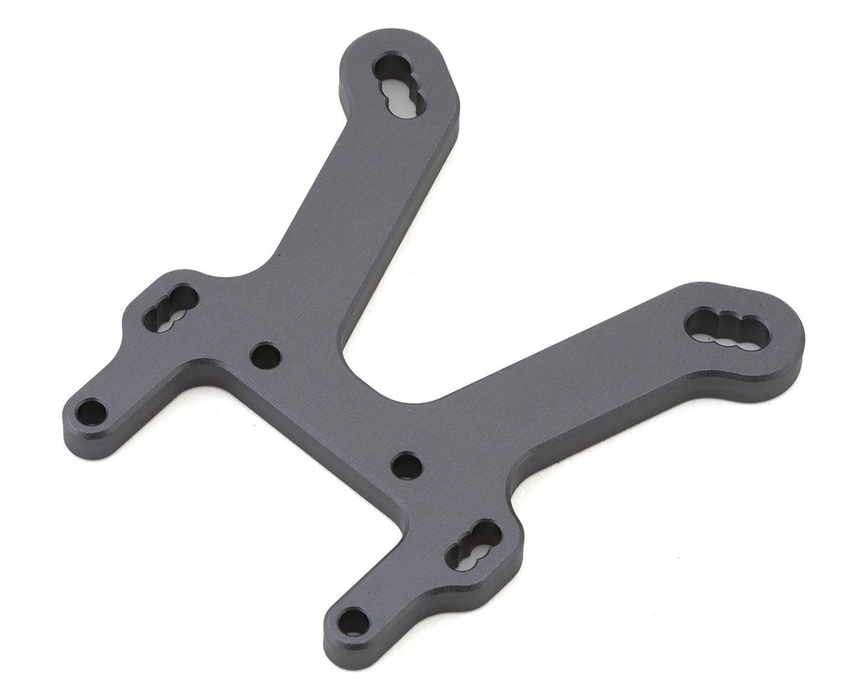 Tekno RC TKR9268E NB48 2.0 Aluminum Split Front Shock Tower (Gunmetal)