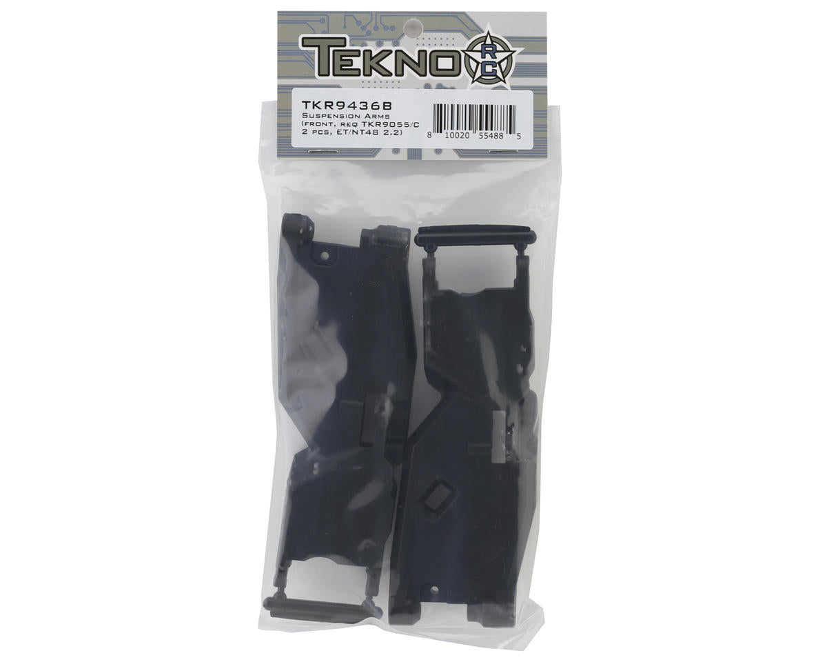 Tekno RC TKR9436B ET48 2.2 Front Suspension Arms (2) (Requires TKR9055C)