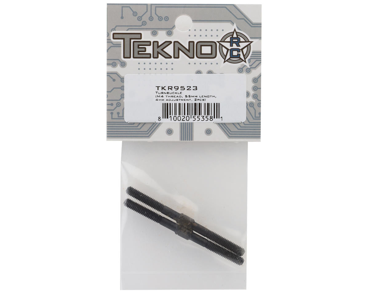 Tekno RC TKR9523 SCT410 2.0 55mm Front Camber Turnbuckle (2)