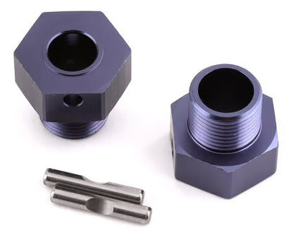 Tekno RC TKR9673 ET/NT48 2.0 Aluminum 17mm Hex Wheel Hub Set (Gun Metal) (2) (+4mm Offset)