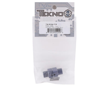 Tekno RC TKR9673 ET/NT48 2.0 Aluminum 17mm Hex Wheel Hub Set (Gun Metal) (2) (+4mm Offset)