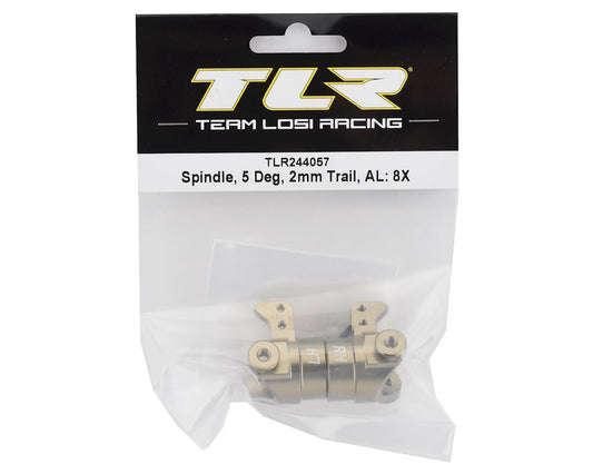 Team Losi Racing TLR244057 8IGHT-X RTR Aluminum Steering Spindle (2) (+2mm)