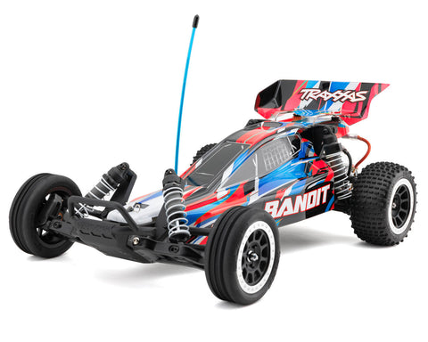 Traxxas Bandit HD 1/10 RTR 2WD Electric Buggy (Red) w/XL-5 ESC, TQ 2.4GHz Radio, Battery & USB-C Charger