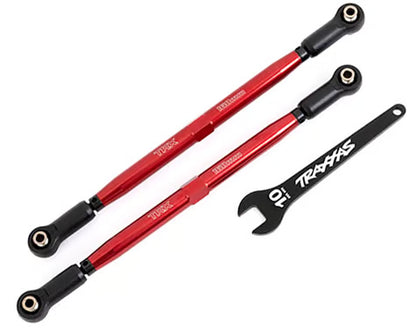 Traxxas 7897R X-Maxx WideMaxx Aluminum Front Toe Links (Red) (2)