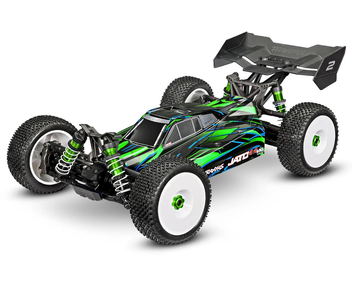 Traxxas Jato® 4x4 VXL 1/10 Brushless Electric Racing Buggy (Green) w/T ...