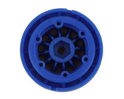 Traxxas 9781-BLKBL 1.0" Micro Method Beadlock Rims (Blue) (2) (TRX-4M)