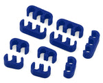 Webster Mods WMCCO4BU Wires & Cables Organizer Clips (Blue) (12AWG)