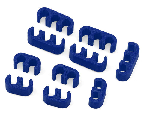 Webster Mods WMCCO4BU Wires & Cables Organizer Clips (Blue) (12AWG)