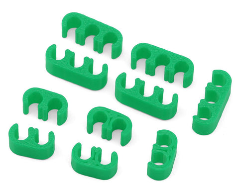 Webster Mods WMCCO4GE Wires & Cables Organizer Clips (Green) (12AWG)
