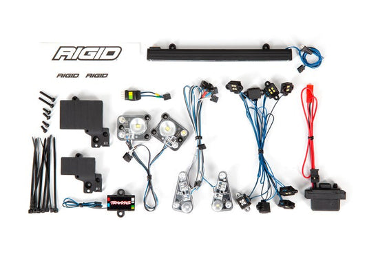 Traxxas 8095 LED light set, complete with power supply (contains headlights, tail lights, roof light bar, rock lights & distribution block) (fits #8011 body)
