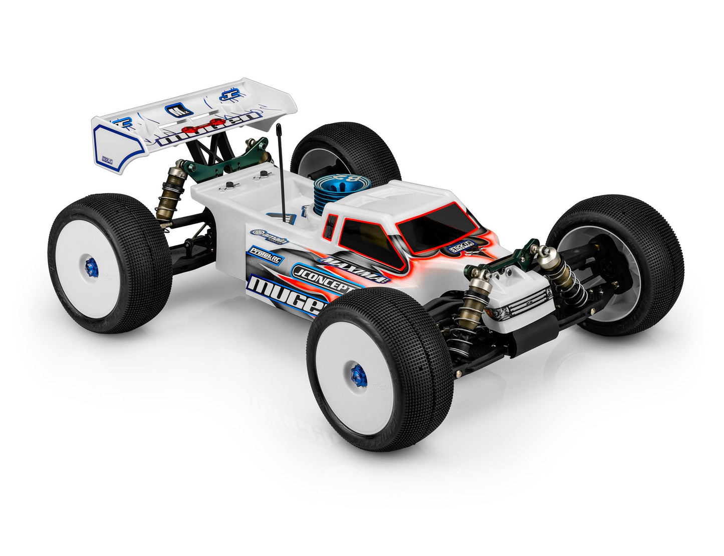 JConcepts 0463 F2 8th Scale Truck Body MBX8T, RC8T3.2, 8ight-XT, HB D8T Evo 3, Tekno NT48 2.0 - Bruggy Body