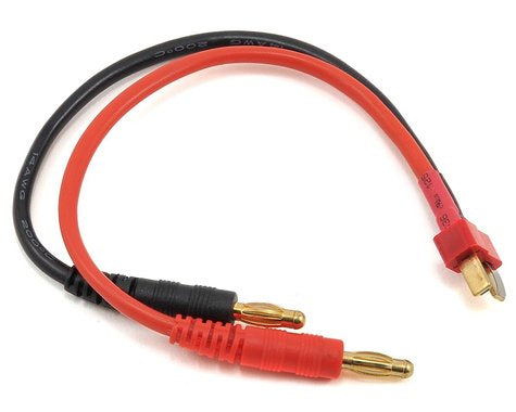 ProTek RC PTK-5216  Heavy Duty T-Style Ultra Plug Charge Lead (Male to 4mm Banana)