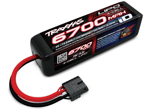 Traxxas 2890X - 6700mAh 14.8v 4-Cell 25C LiPo Battery