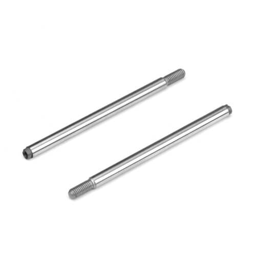Tekno TKR6757 Shock Shafts (rear, steel, ET410, 2pcs)