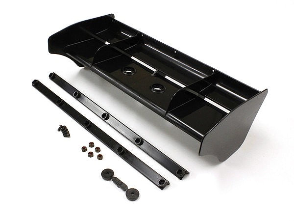 Kyosho MP9 TKI4 1/8 Plastic Wing w/Wickerbills (Black)