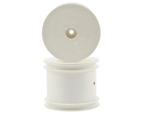 Losi TLR7003 Fr/R Wheel, White:(2) 22T