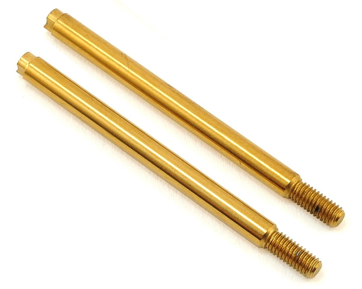 Tekno TKR6704T Shock Shafts (rear, steel, TiNi coated, EB410, 2pcs)