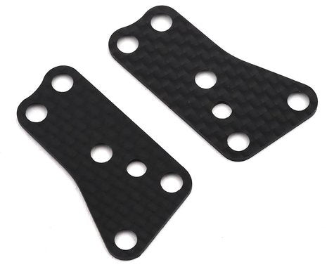 Team Associated 81444 RC8 B3.2 Carbon Fiber Front Upper Suspension Arm Inserts (2)