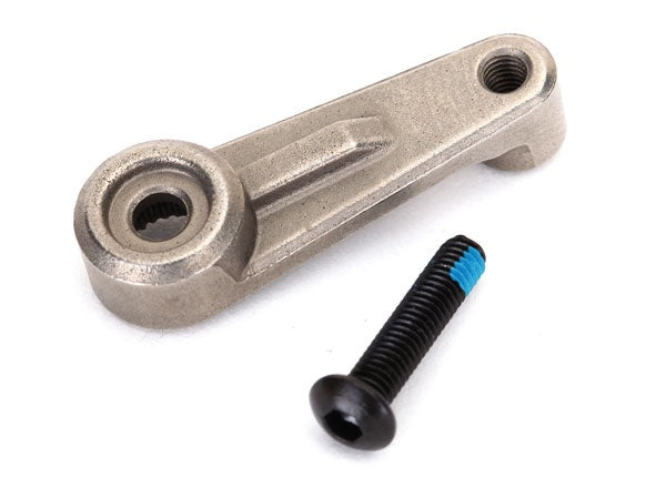 Traxxas 8247X Servo horn, steering, metal/ 3x14 BCS (1)