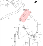 Suzuki 11334-45G10 Oil Hose LTR450