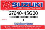 Suzuki 27640-45G00 PLATE, FR CHAIN GUIDE