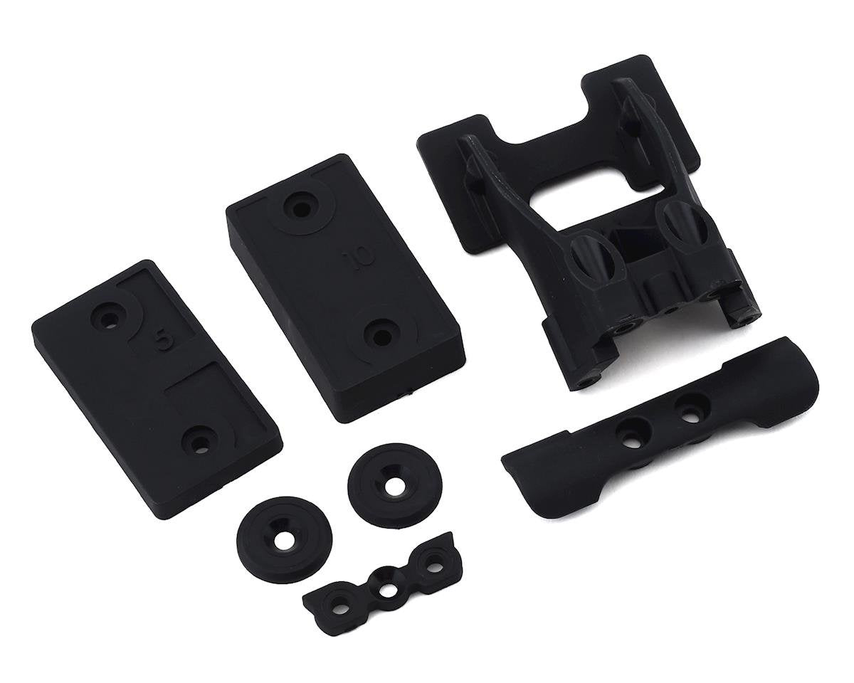 Tekno TKR6546B Wing Mount and Bumper (one-piece mount, EB410.2)