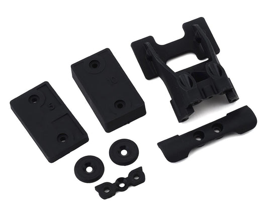 Tekno TKR6546B Wing Mount and Bumper (one-piece mount, EB410.2)