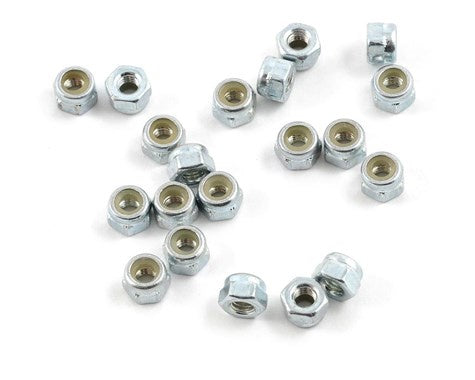 ProTek RC PTK-H-5200 3mm "High Strength" Nylon Locknut (20)