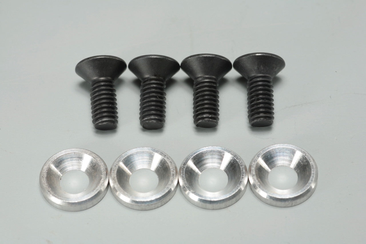 Mugen Seiki C0723A MBX/MRX Nitro Engine Mount Screws & Washers (4)