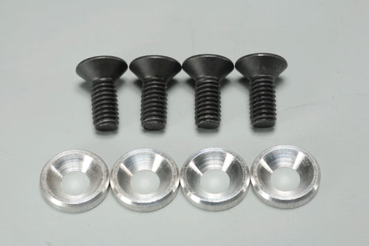 Mugen Seiki C0723A MBX/MRX Nitro Engine Mount Screws & Washers (4)