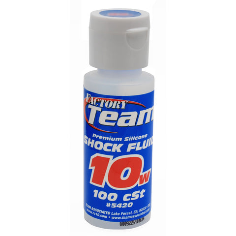Team Associated 5420 10 weight Silicone Shock Oil, 2 Oz