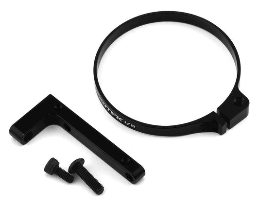 Exotek 1914BLK 1/8 V2 E-Buggy Clamp On Fan Mount (Black)
